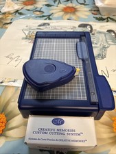 Creative Memories Personal Trimmer with Drawer Self Healing Mat Photo Cutter w