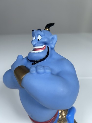 Vintage Rare 1993 Mattel Disney Aladdin Genie Money Box/bank - Picture 4 of 12