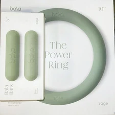 DISCONTINUED POWER KIT in RARE SAGE  - 10lb BALA  Power Ring & 3lb Bala Bars NEW