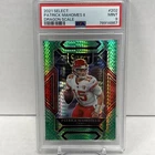2021 SELECT PATRICK MAHOMES II DRAGON SCALE CLUB LEVEL PRIZM /89 - PSA 9