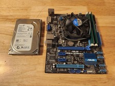 Asus PBH61-M Desktop Motherboard WITH CPU HDD...