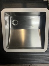 Karran E-505D Stainless Steel Under-mount Rectangular Bathroom Sink UV-1816