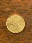 2019 1/10 oz american gold eagle coin $5   .999 pure