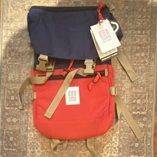 Topo Designs Rover Pack Classic Red Blue Hiki...