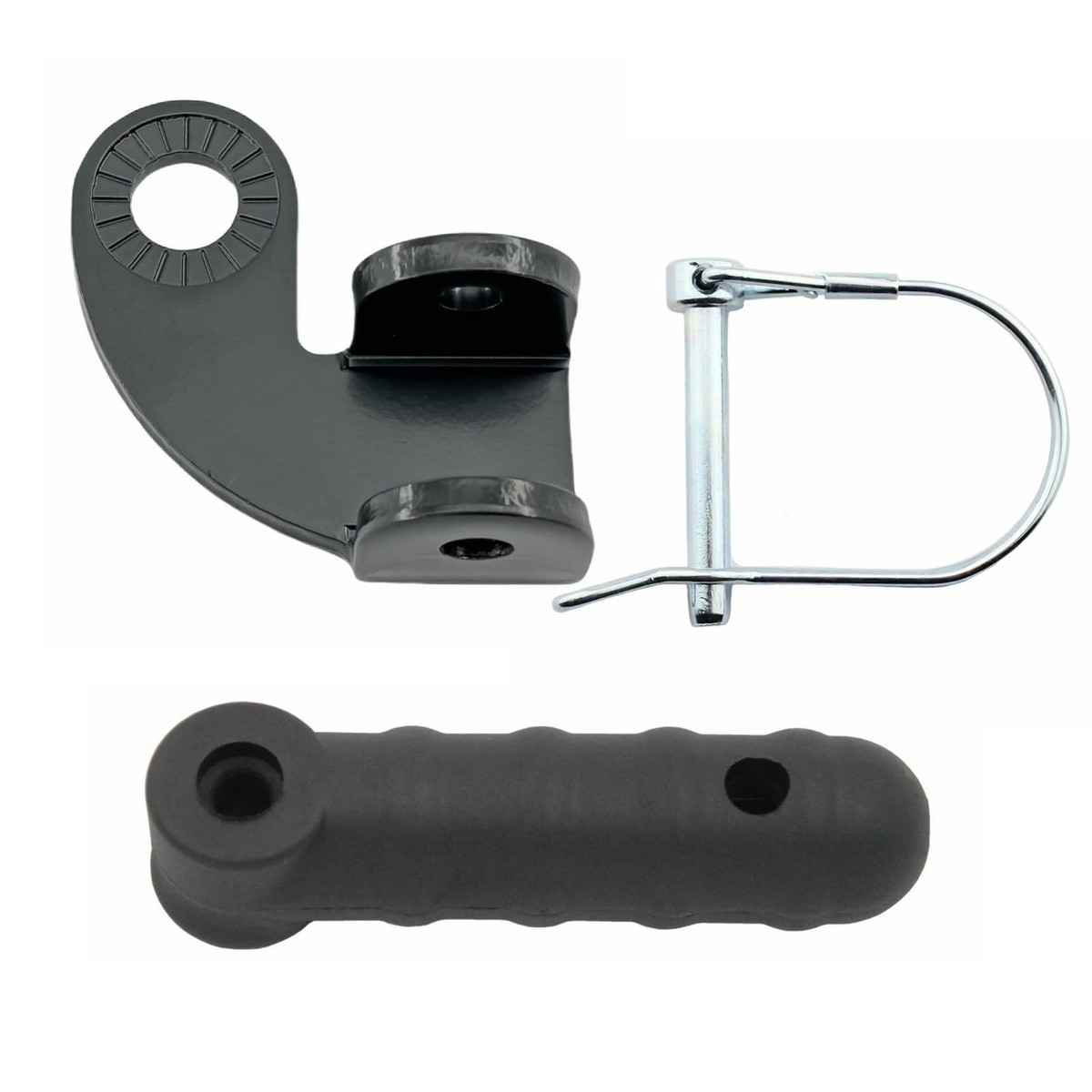 Bicycle Trailer Hitch Coupler Attachment and Flex Connector Kit