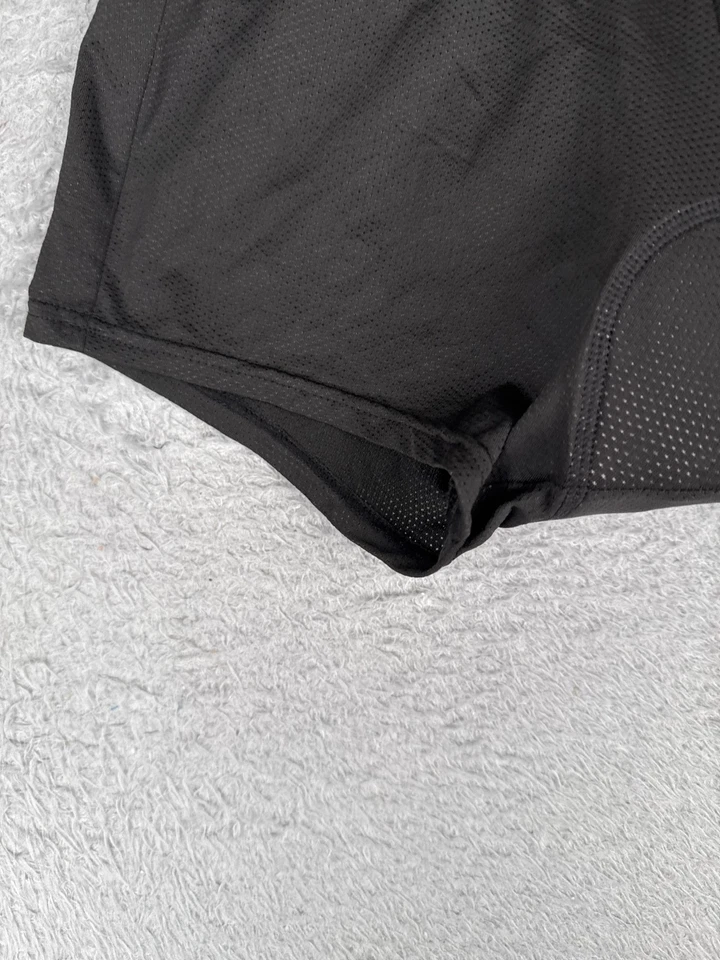 Pantalones Cortos de Ciclismo Mujer Extra Grandes Negro LINER Poliéster Mezcla Spandex GEL Acolchado Foto 3 de 4