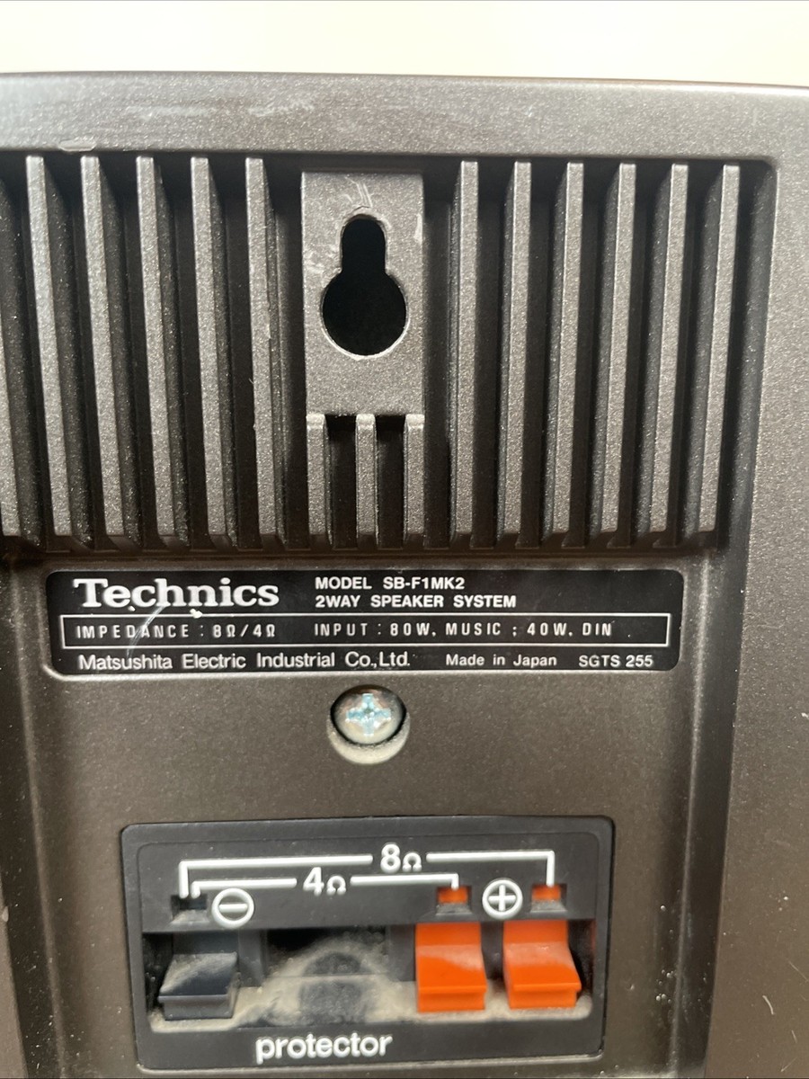 Technics SB-F1 MK2 Honeycomb Speakers | eBay