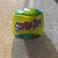 Vintage 2002 Scooby-Doo Bean Bag Ball Cartoon Collectible Hanna-Barbera Toy 3"