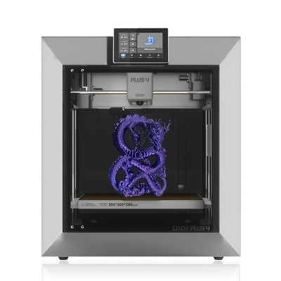 QIDI PLUS4 3D Printer, Max 600mm/s High-Speed Printing, 65  Chamber Heat, Ful...