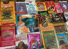 10 x Vintage 90&rsquo;s 00&rsquo;s NonSports Trading Card Booster Packs + FREE TRADING CARDS
