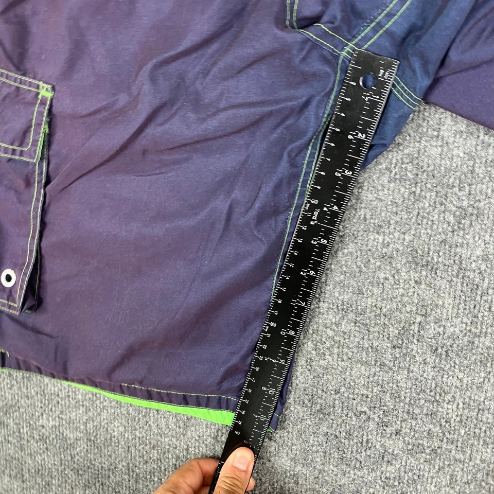 Bañador Exist Para Hombres 30 Verde Marino Las Vegas Board Shorts Bolsillo Cordón Foto 3 de 4