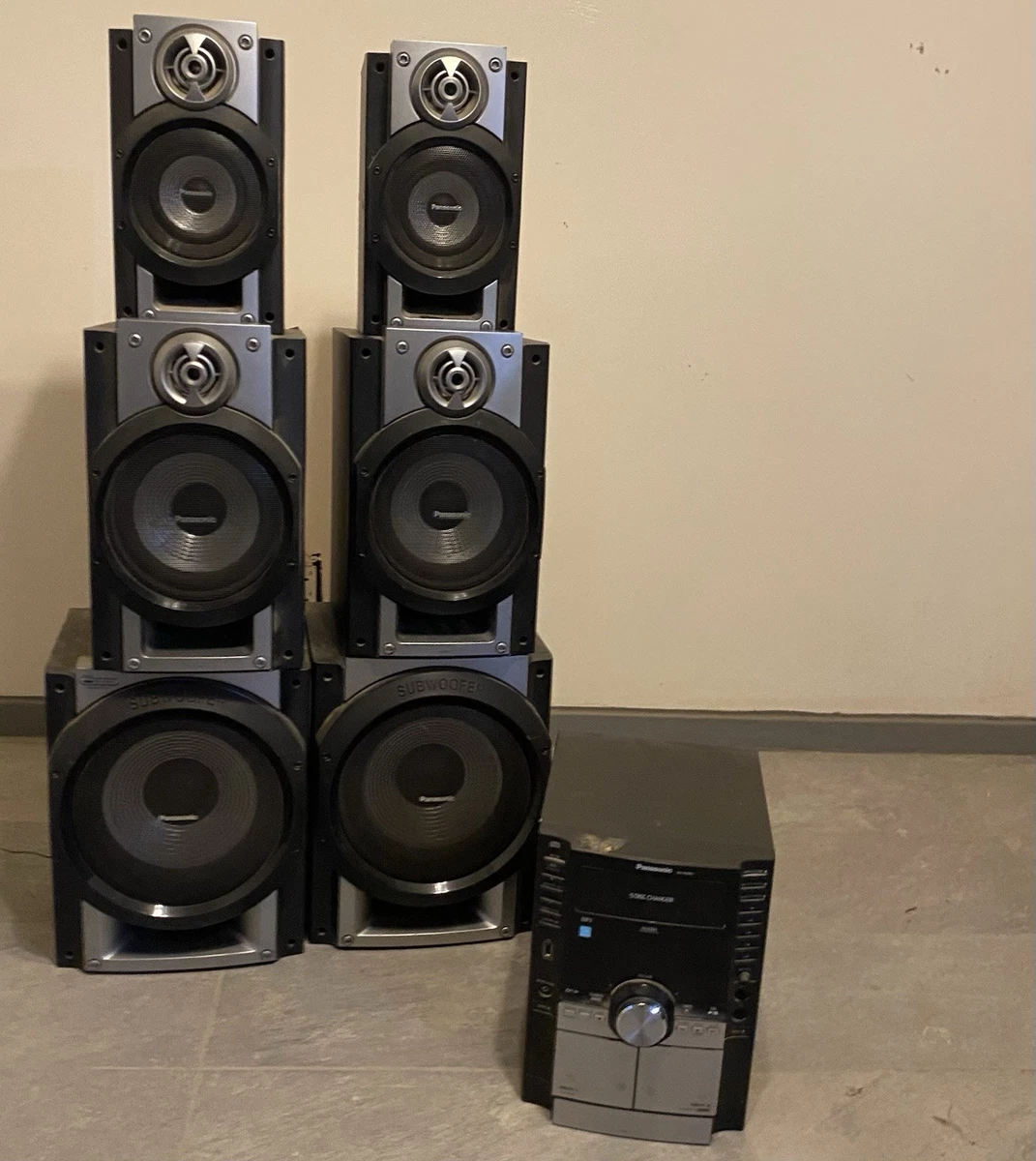 Panasonic Black 5.1 System Home Speakers & Subwoofers for sale | eBay