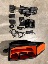 Canon XF305 Camcorder with various accessories