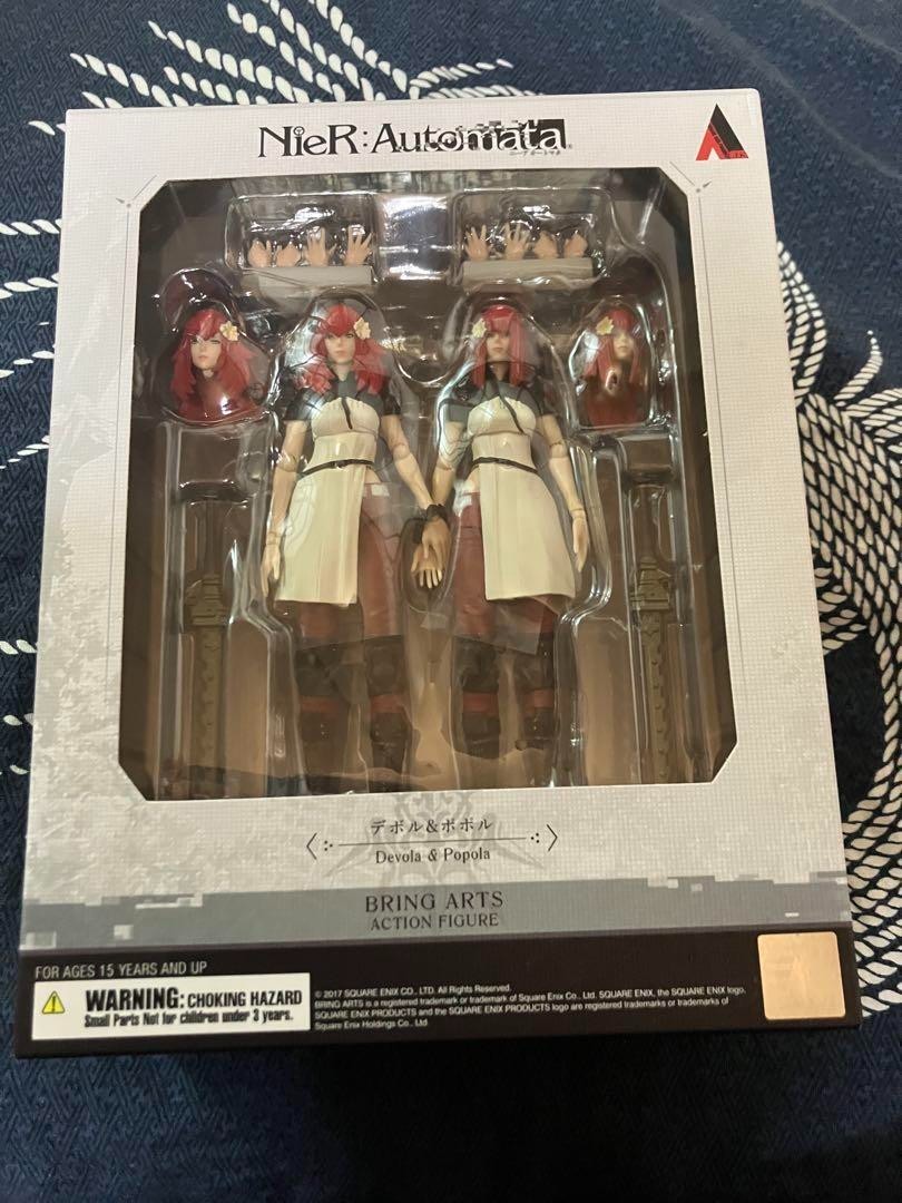 NieR:Automata Devola & Popola Bring Arts Action Figure Set Japan
