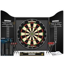 Winmau Blade 6 Dartboard Cabinet Set - Mack Darts Exclusive