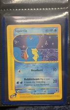Squirtle 132/165 Expedition Base Set Regular on eBay