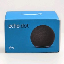 Altavoz Alexa Música Inteligente Amazon Echo Dot 5ta Generación Negro Modelo C2N6L4 con Cable