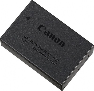 Canon LP-E17 Original Akkupack - Garantie zuverlässige Leistung - Einheitsgröße 