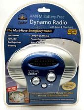 Innovage: Dynamo Radio Battery Free With Siren  Flashlight - Sealed/Free Ship