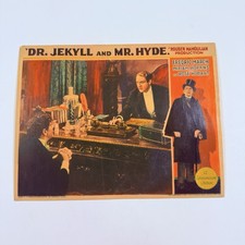 1931 Dr. Jekyll And Mr. Hyde Original 11x14 Lobby Card Fredric March Horror