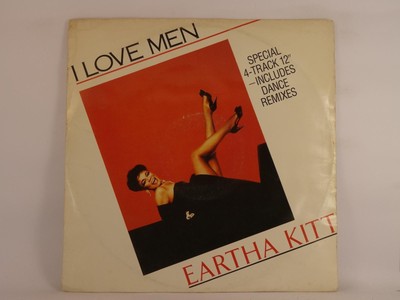 EARTHA KITT I LOVE MEN (317) 4 Track 12'' Single auch Picture Sleeve RECORD SHACK