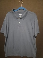 Goodfellow Mens Polo Shirt Size 2xl Blue