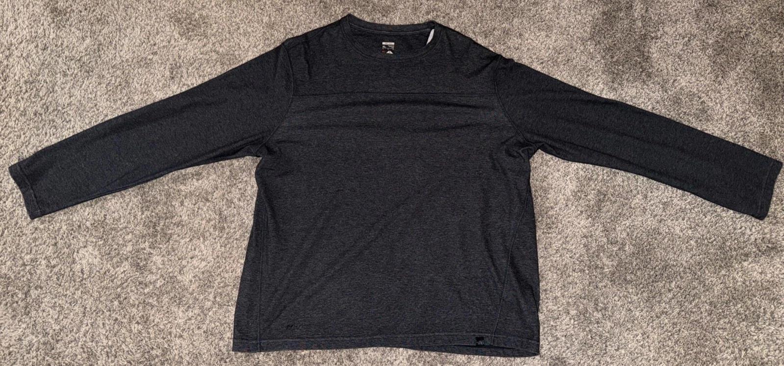 Nike ACG Dri-Fit Long Sleeve Shirt Mens XL Charcoal Grey Athletic
