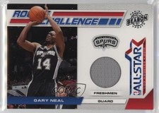 2010-11 Panini Season Update Rookie Challenge Materials /799 Gary Neal #4 4l3