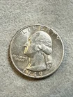 1949-D Silver Washington Quarter AU Almost Uncirculated Nice Coin See 7975