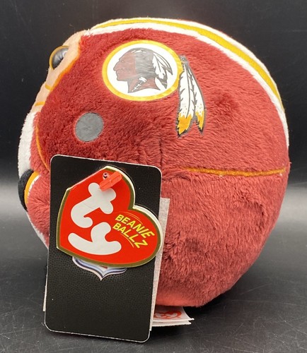 Washington Redskins Football NFL ~ TY Beanie Ballz Plüschball Sammlerstück - Bild 3 von 14