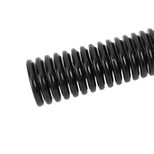 Ι Black 12in Coolant Radiator Hose Kit With Cover Stainless Steel Flexible - Picture 5 of 12