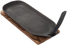 Oigen Nanbu Ironware Yaki-yaki Grill Slim Set of 2 U-31