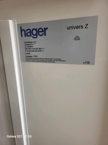 Hager Zählerschrank univers Z Komplettschrank NEU - Bild 14 von 24