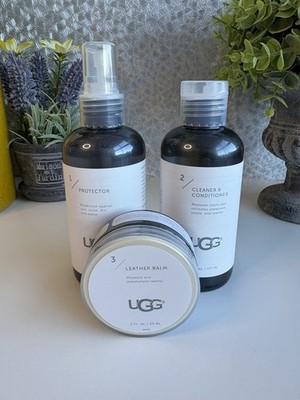 UGG Foowear Protector, Cleaner Conditioner & Lederbalsam Set