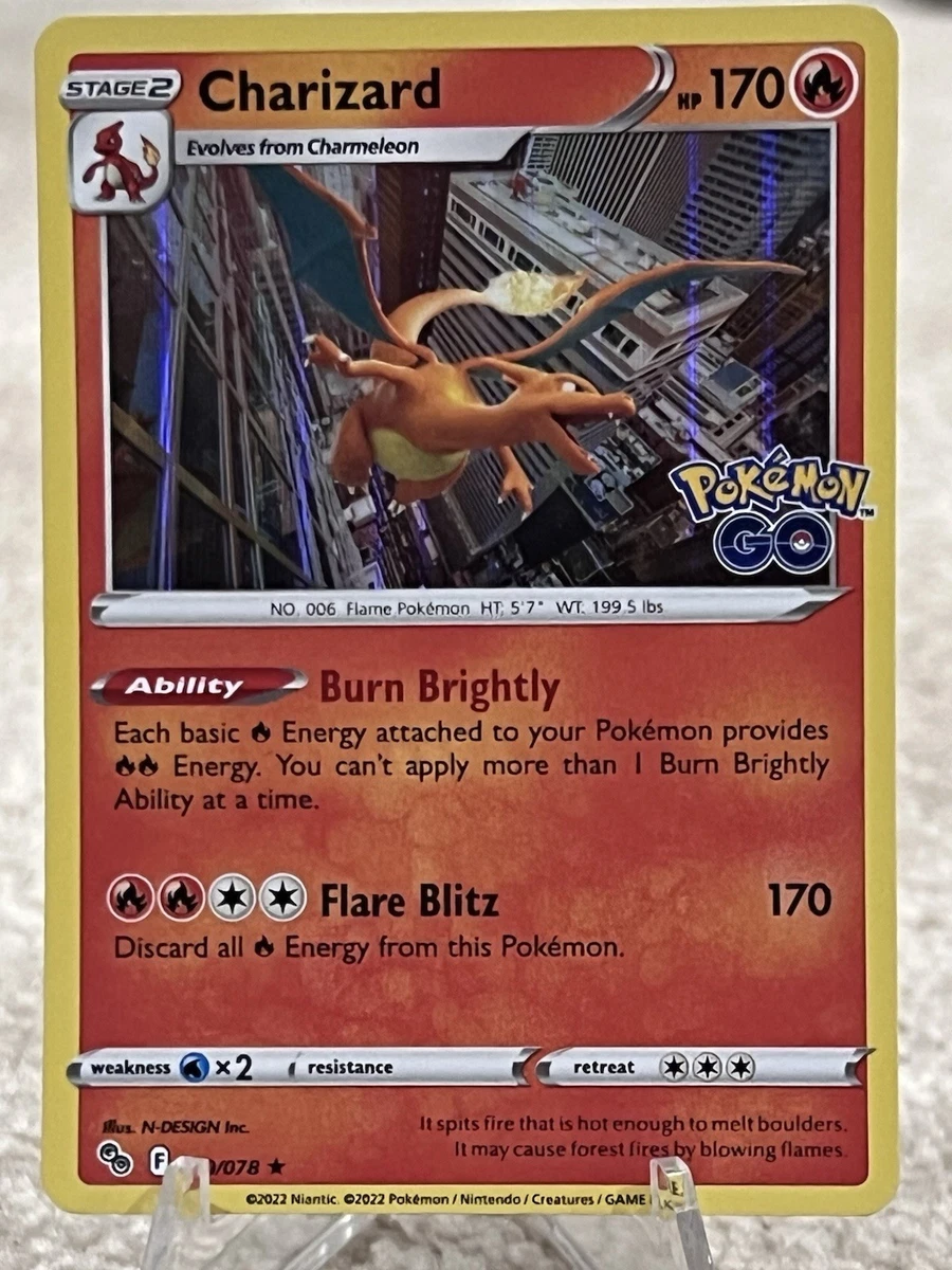 Charizard 010/078 Pokémon GO for sale