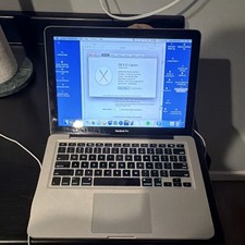 Apple MacBook Pro 13" Intel Core i5 4GB 500GB SSD Silver OS X El Capitan