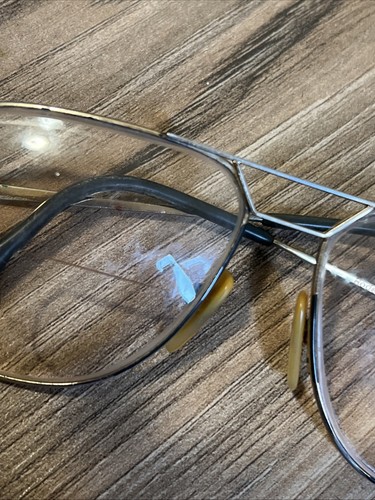 Vintage Rodenstock York-S 2843 GM R140 Aviator Eyeglasses Metal Frame - Picture 3 of 8