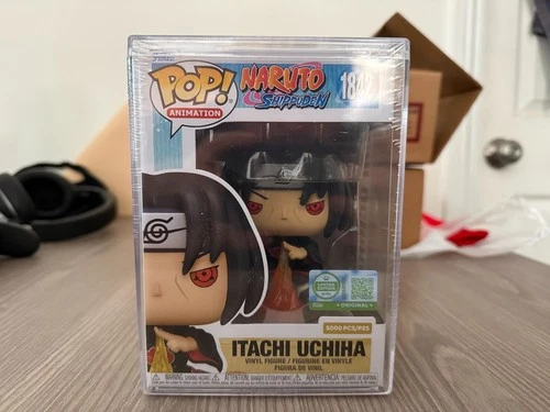 Funko POP! Ultra Itachi Uchiha Fireball Jutsu Naruto #1842 LE 5,000 w/ Protector