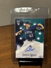 2024 Topps Series 1 - EMERSON HANCOCK *Baseball Stars Autograph Auto RC Seattle
