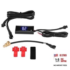 coolant Temp Gauge kit for Vehicles, Motorcycle Water Temp Gauge Digital