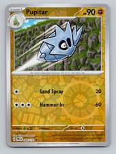 Pupitar 048/131 Common Prismatic Evolutions Pokemon Reverse Holo Near Mint