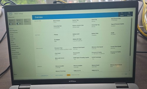 DELL LATITUDE 5440 i7-1355U, 2100 Mhz 32GB, 512 SSD OPEN BOX (13th Gen) - Picture 12 of 15