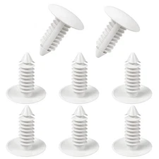 8pcs License Plate Plugs for Holes, Car Bumper Plug, Bumper Shield Fender Liner