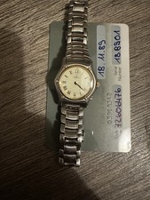 Ebel 1911 Stahlgold Damenuhr mit Datumsanzeig...