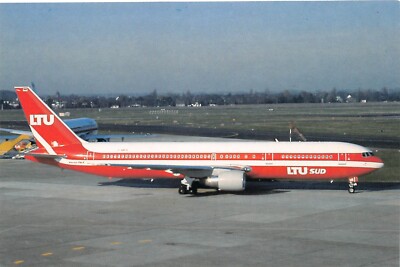 Airline Postcard      LTU   AIRLINES    BOEING 767 ER