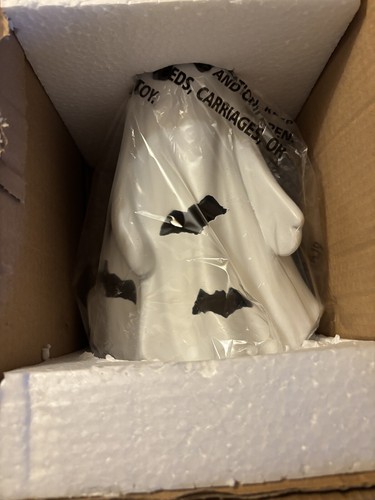 Home Reflections Ghost Luminary W/flameless Candle NEW - Picture 3 of 5
