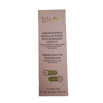 NIB Eclat Skin | Limited Edition Micellar Water with Rosemary 3.38 fl oz