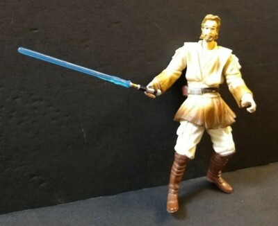 2003 Hasbro Star Wars Clone Wars Obi-Wan Kenobi Action