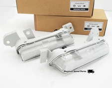 NEW OEM Nissan R35 GTR Rear Clear Bumper Lens Reflectors 09-16