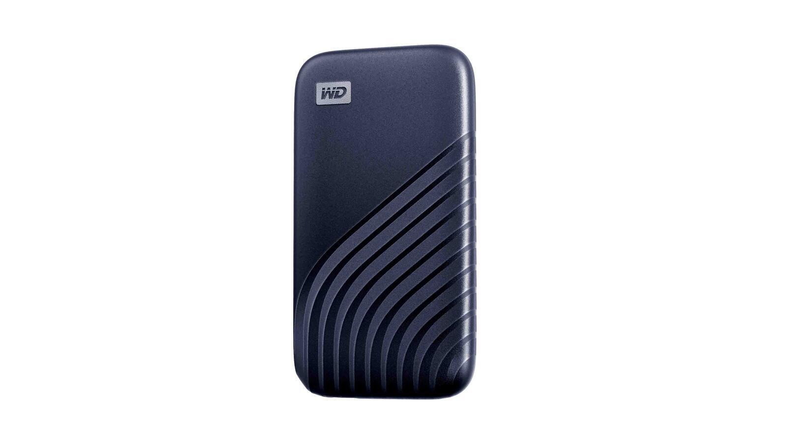Внешний твердотельный накопитель WD My Passport объемом 1 ТБ - blau